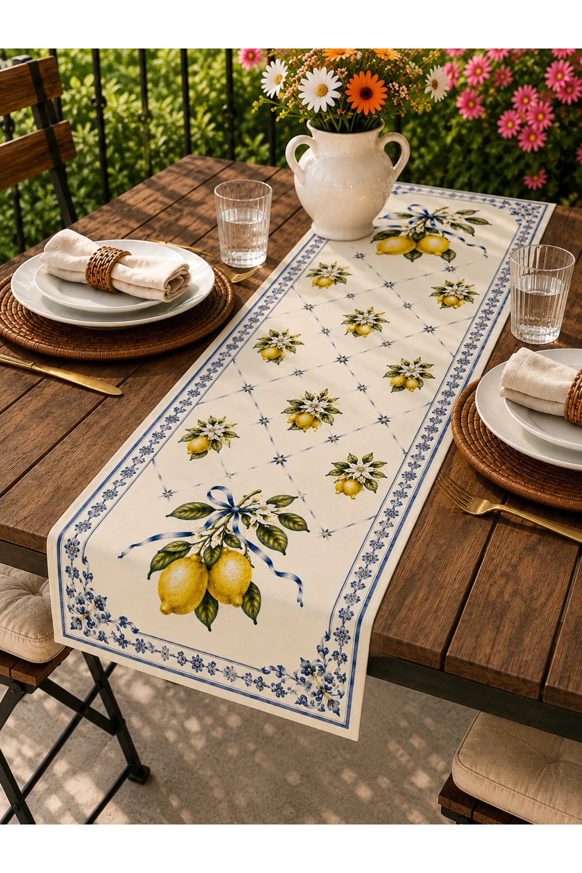 AYSHome Çini Limon RUNNER