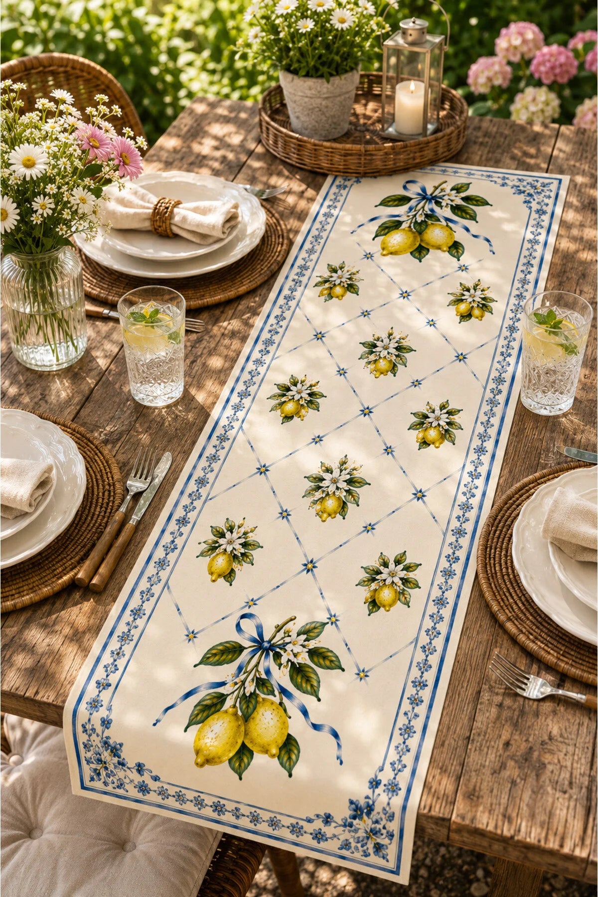 AYSHome Çini Limon RUNNER